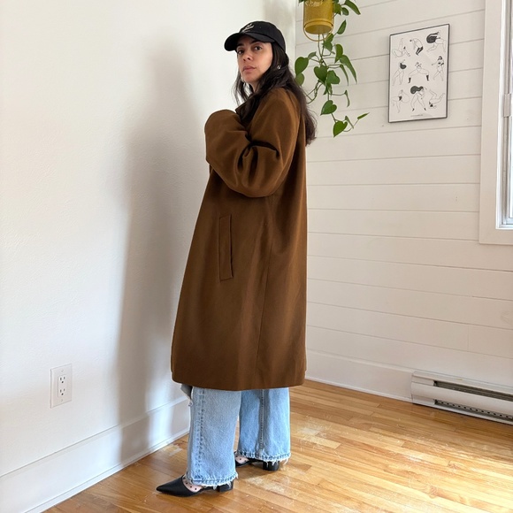 Brown Women's Coat - Picture 2 of 8